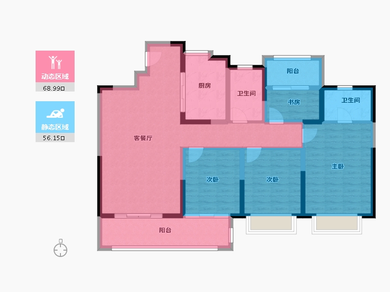 江苏省-南京市-中交锦度-112.01-户型库-动静分区