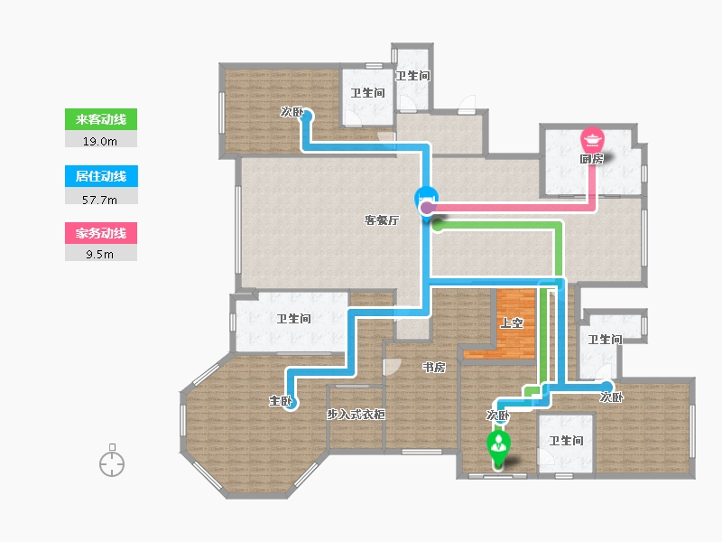 浙江省-金华市-义乌欧景名城-285.00-户型库-动静线