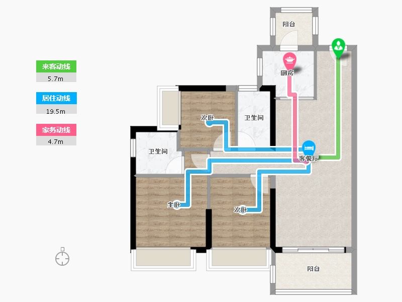 广东省-珠海市-方圆·月岛首府(珠海)-79.20-户型库-动静线