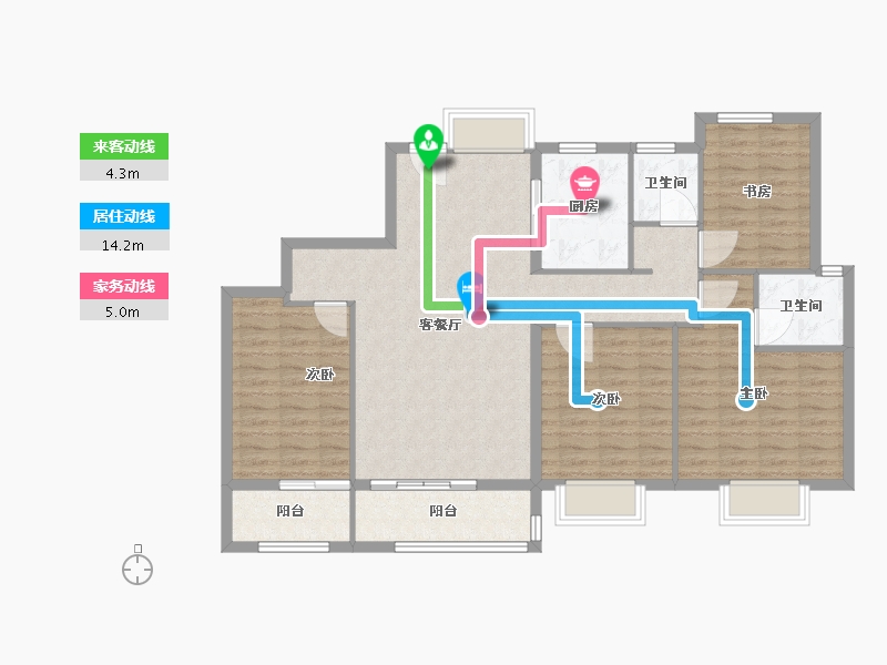 福建省-莆田市-建发央誉-110.00-户型库-动静线