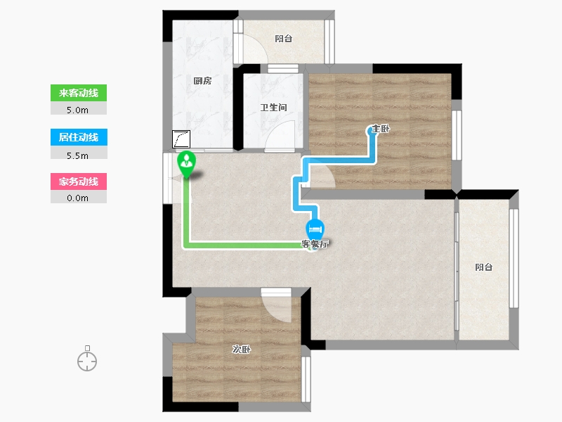 陕西省-安康市-中元北城中央-89.18-户型库-动静线