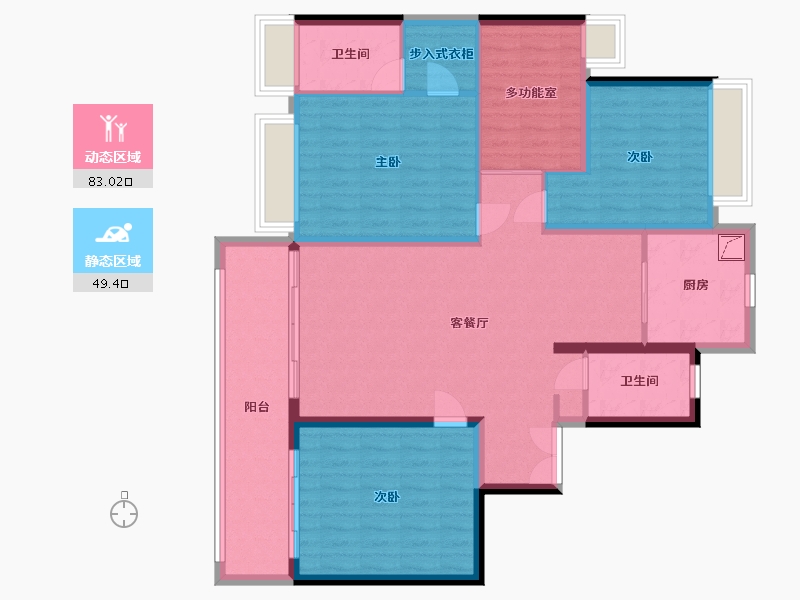 河南省-三门峡市-三门峡-130.00-户型库-动静分区