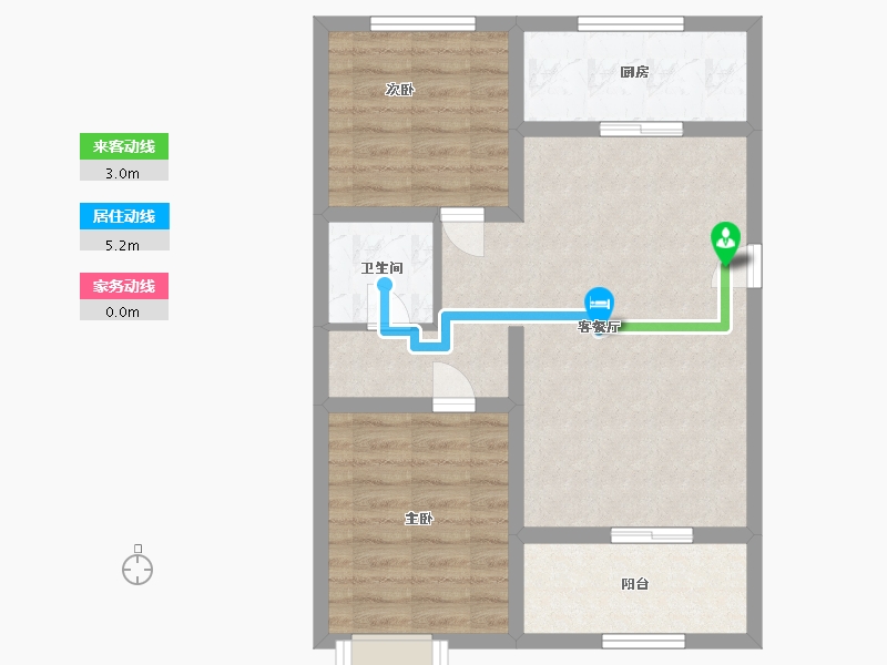 河北省-石家庄市-三盛璞悦长安-63.00-户型库-动静线