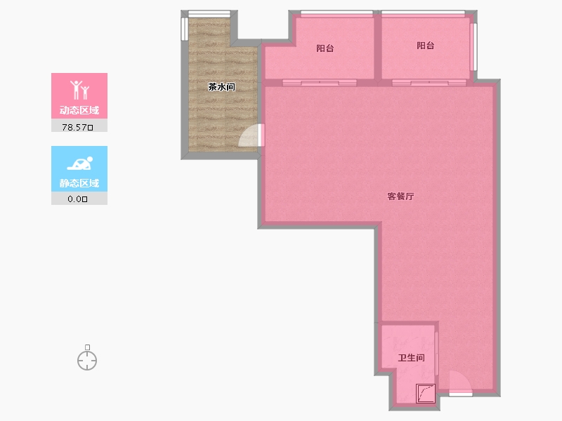 广东省-肇庆市-敏捷城-87.00-户型库-动静分区