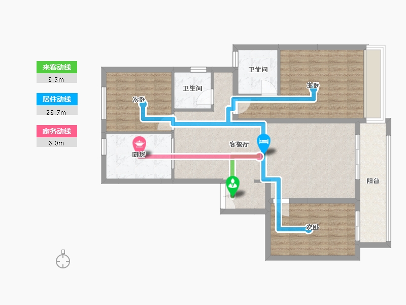 河南省-郑州市-昆仑望岳-0.00-户型库-动静线