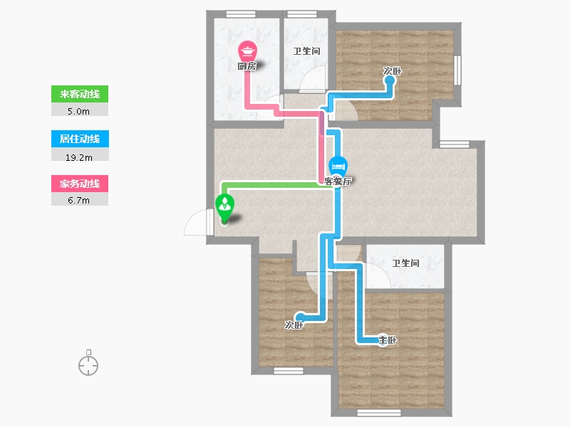 北京-北京市-嘉都-87.30-户型库-动静线