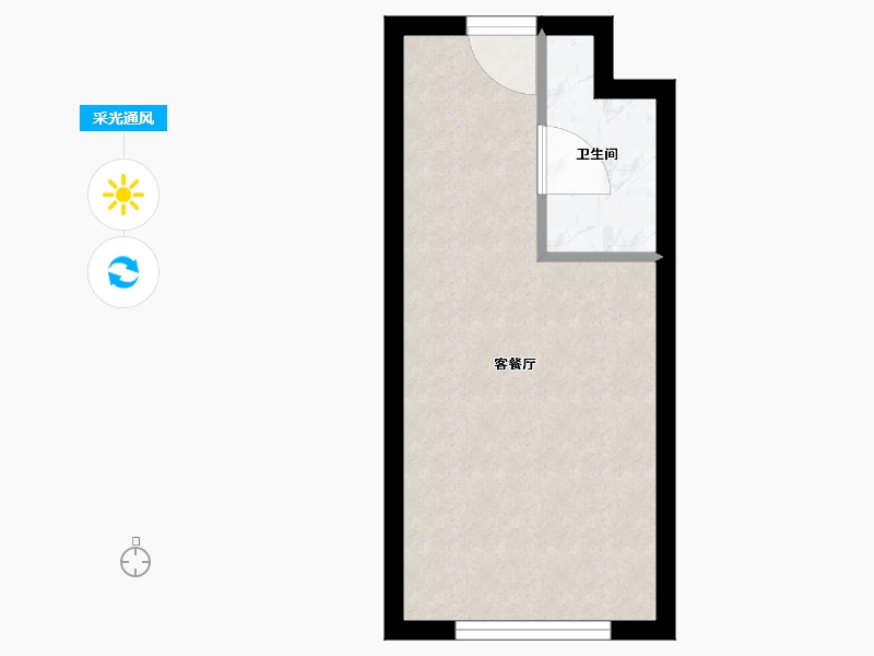 北京-北京市-嘉都-23.80-户型库-采光通风