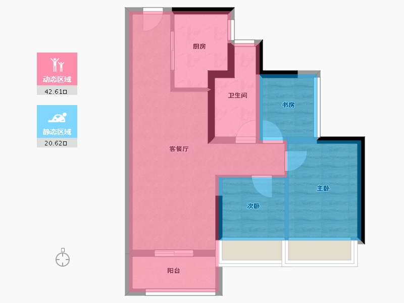 广东省-广州市-中建星光城-55.20-户型库-动静分区