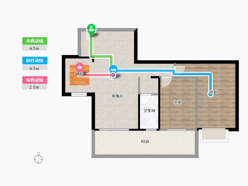 广西壮族自治区-南宁市-御珑府-77.16-户型库-动静线