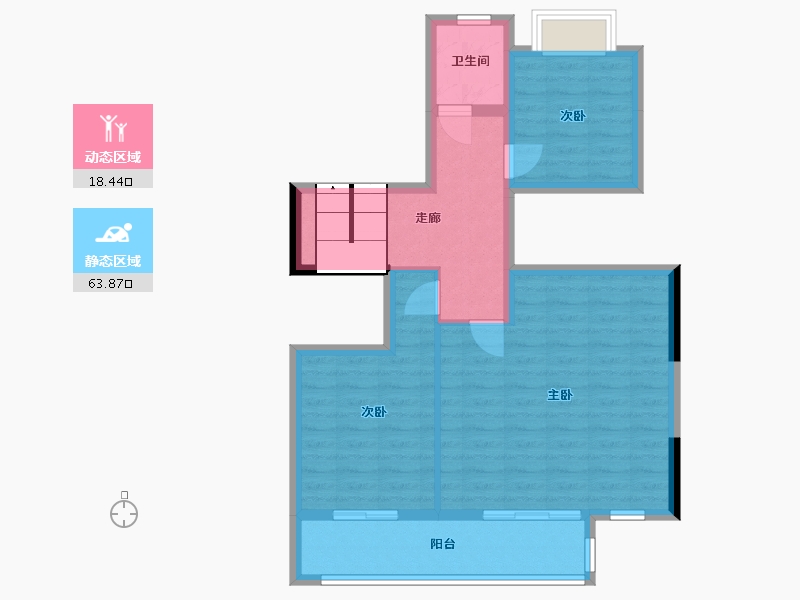 四川省-泸州市-天誉誉府-111.00-户型库-动静分区