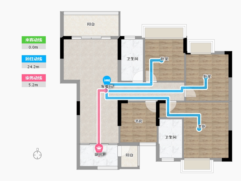 广西壮族自治区-南宁市-天池山中脊-96.85-户型库-动静线