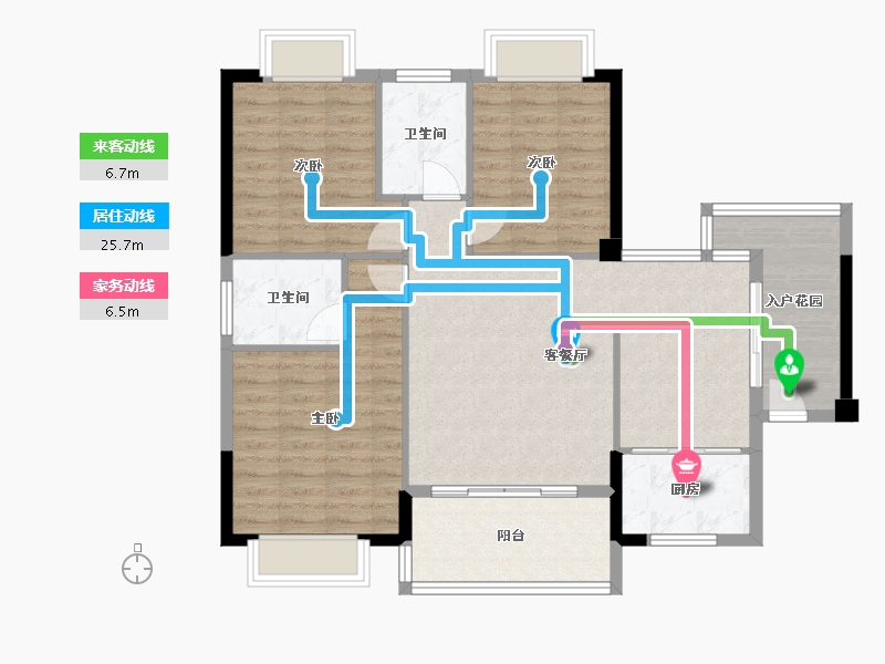 福建省-莆田市-公园湾1号-98.00-户型库-动静线