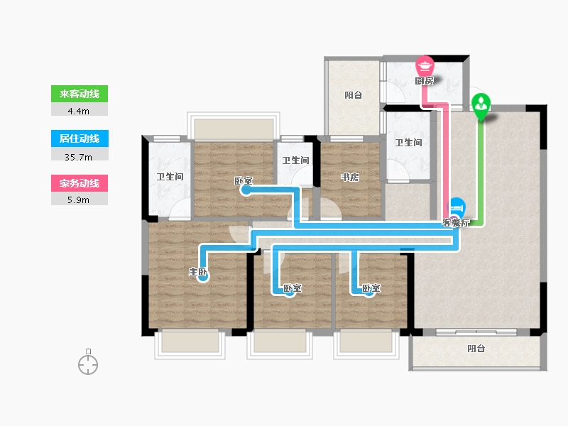 广西壮族自治区-南宁市-天池山中脊-112.03-户型库-动静线