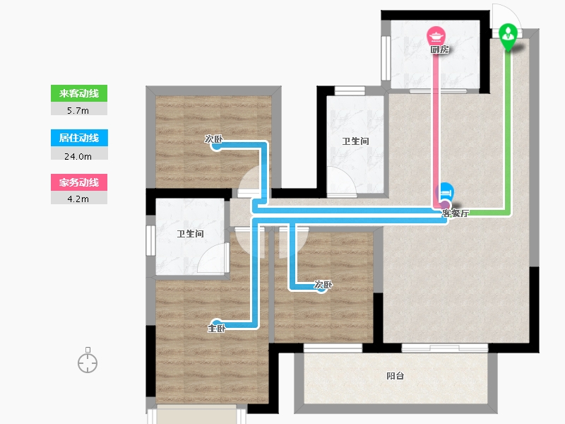 广西壮族自治区-南宁市-阿尔卑斯-76.29-户型库-动静线