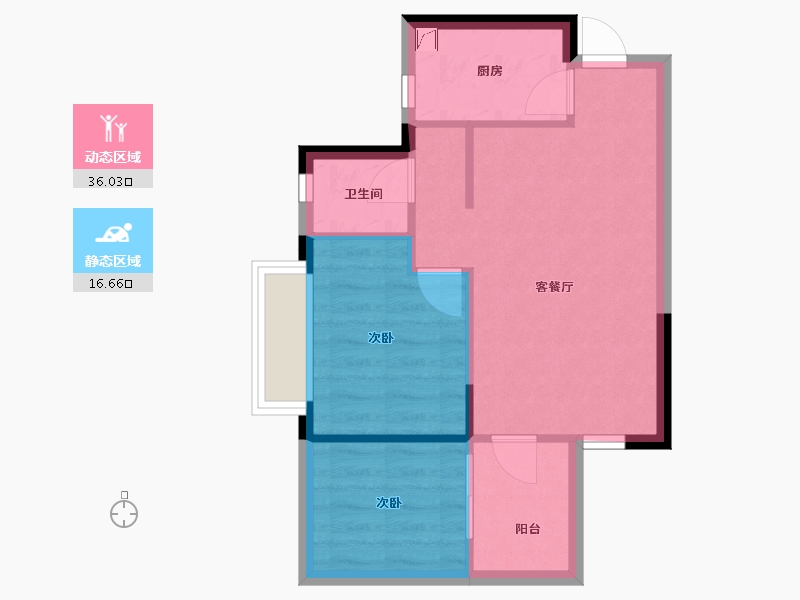 广西壮族自治区-南宁市-荣和公园里-47.19-户型库-动静分区