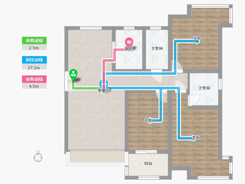 山西省-运城市-铂悦府-102.00-户型库-动静线