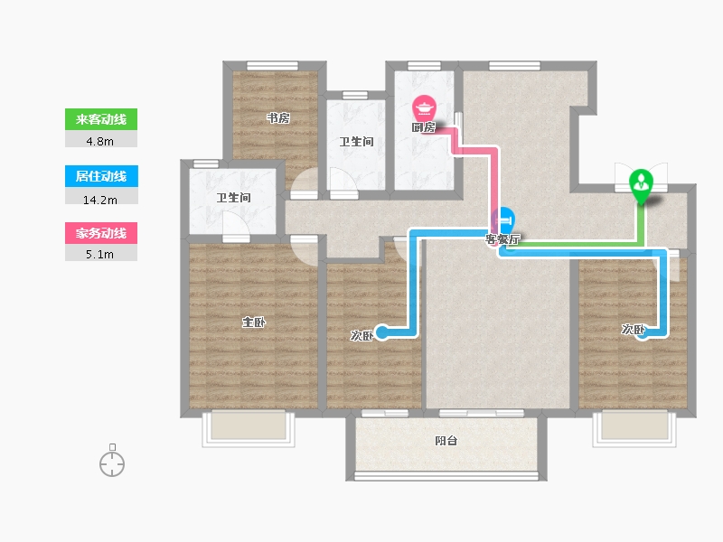 江苏省-常州市-熙悦府-121.41-户型库-动静线