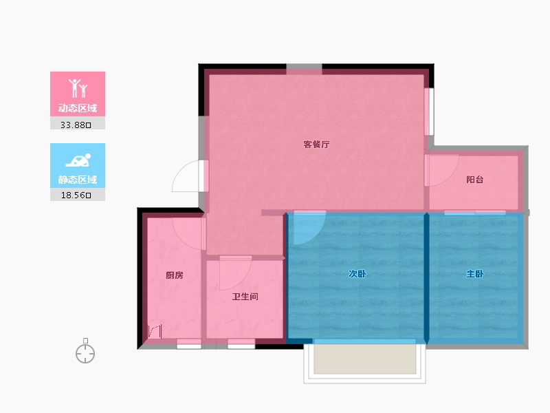 广西壮族自治区-南宁市-荣和公园里-47.12-户型库-动静分区