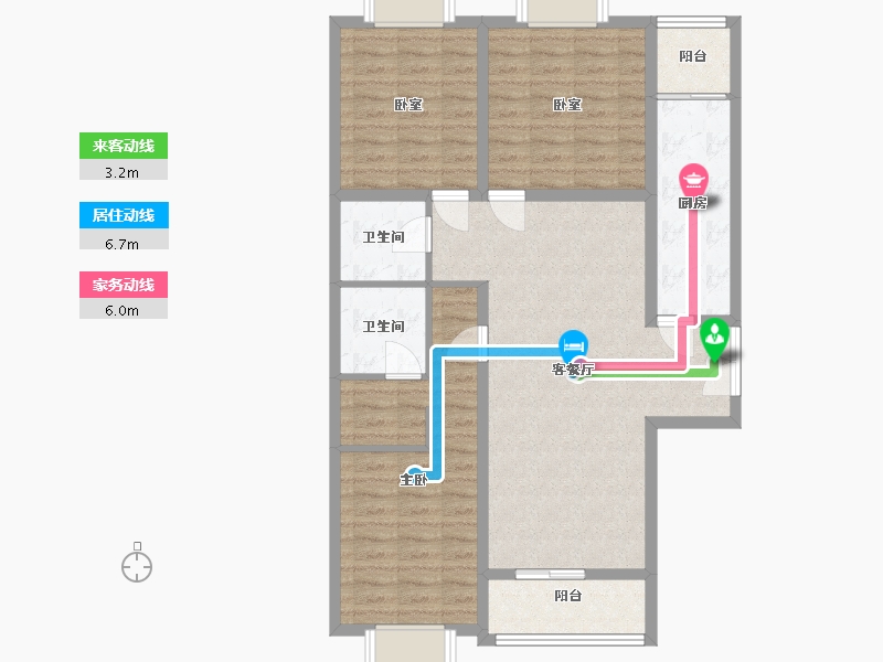 河北省-邯郸市-东方万博园-99.00-户型库-动静线