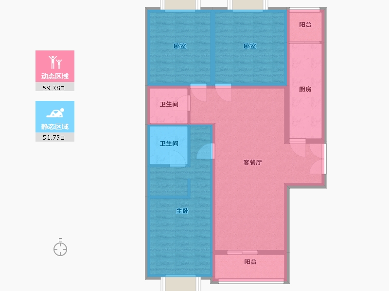 河北省-邯郸市-东方万博园-99.00-户型库-动静分区