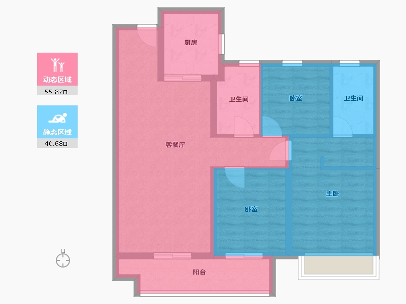 河南省-商丘市-融创.华亨观澜一号-96.00-户型库-动静分区