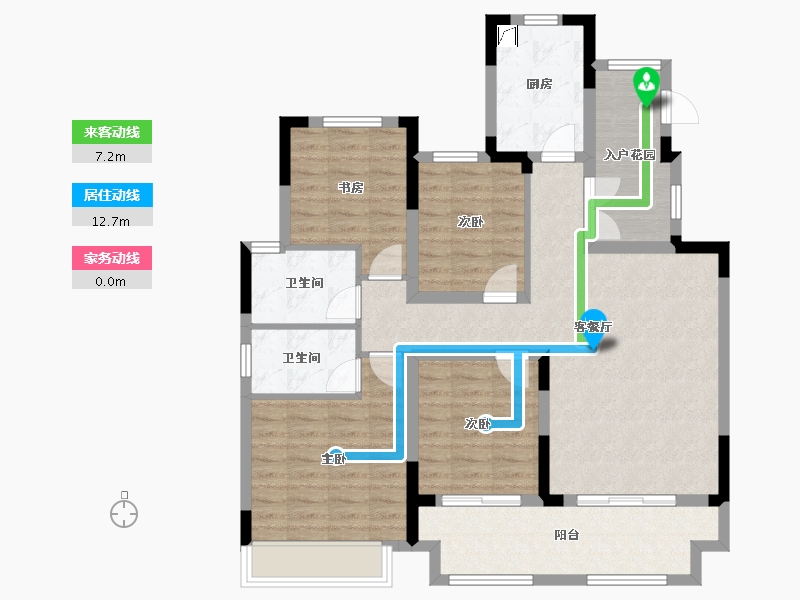 江苏省-镇江市-路劲·港欣城-102.41-户型库-动静线