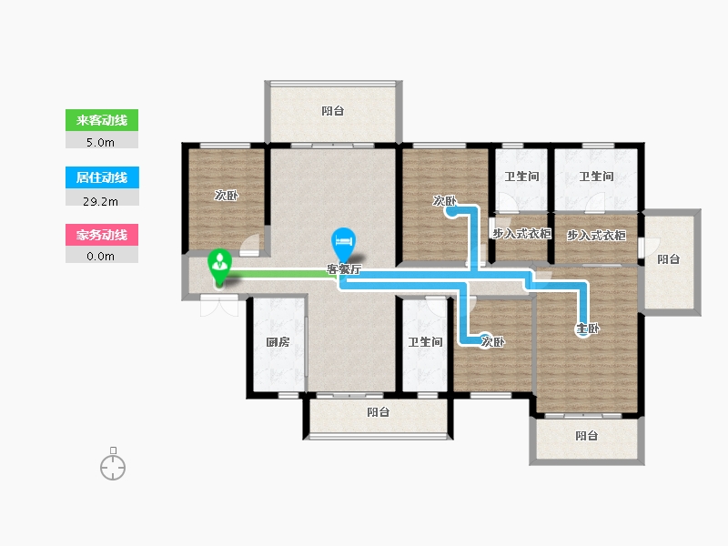 广西壮族自治区-南宁市-盛科城-182.82-户型库-动静线