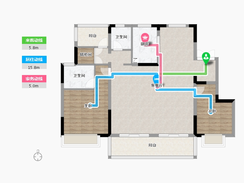 安徽省-合肥市-知庐-114.01-户型库-动静线