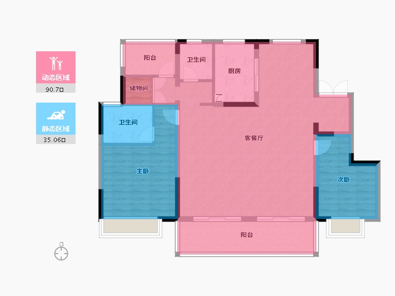 安徽省-合肥市-知庐-114.01-户型库-动静分区