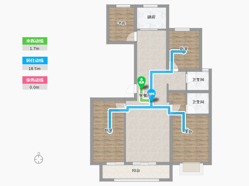 山西省-太原市-通建·融创城-98.19-户型库-动静线