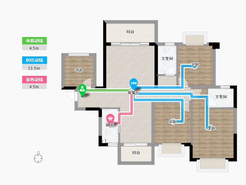 广西壮族自治区-南宁市-建工城-97.63-户型库-动静线