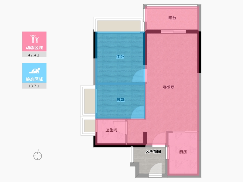 广东省-广州市-富力新城-58.40-户型库-动静分区