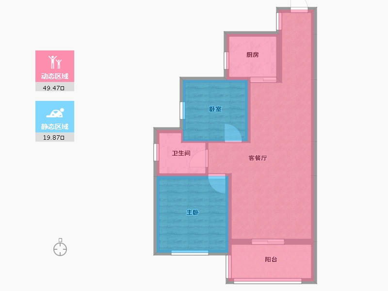 湖南省-邵阳市-状元府-100.00-户型库-动静分区