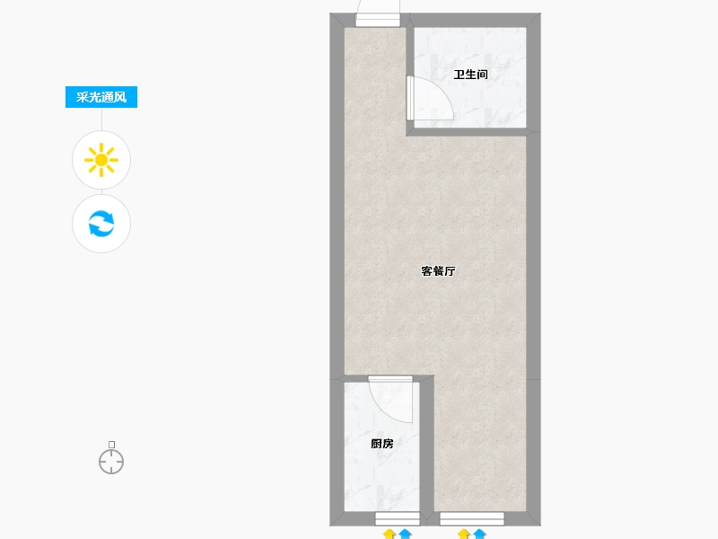 山西省-太原市-纳丹堡-27.39-户型库-采光通风