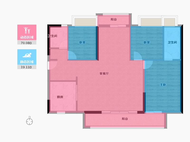 广东省-广州市-广州时代印记-99.20-户型库-动静分区