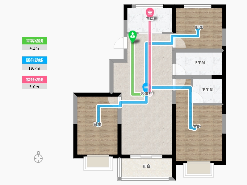 山西省-太原市-融超悦府-81.72-户型库-动静线