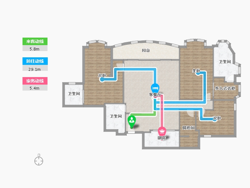 广东省-广州市-豪丰阁-212.00-户型库-动静线