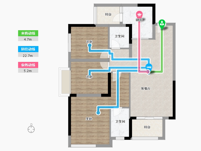 四川省-成都市-德商天骄城学府-92.41-户型库-动静线