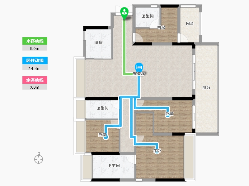 广东省-惠州市-嘉旺城-138.31-户型库-动静线