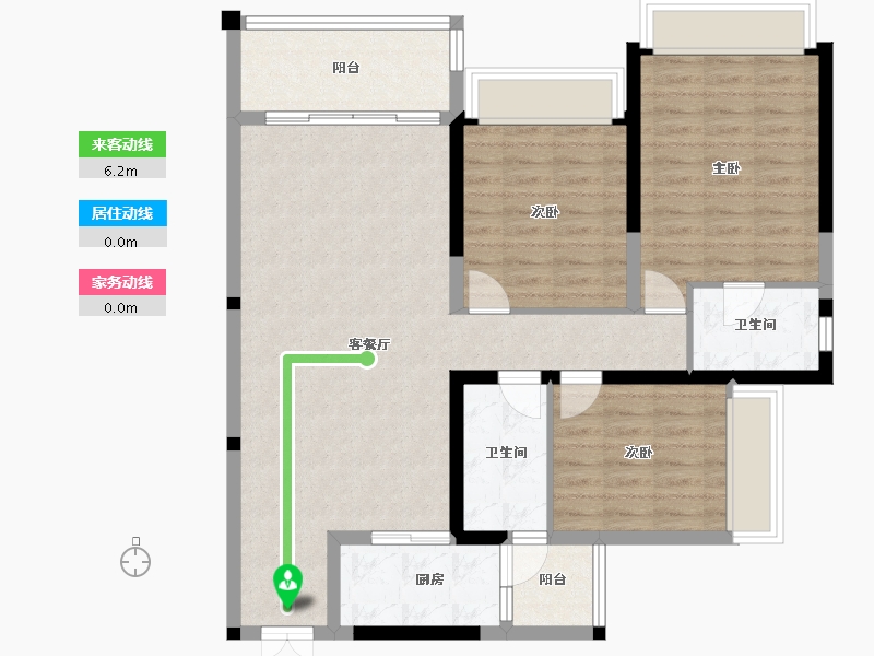 四川省-成都市-远大中央公园-98.22-户型库-动静线