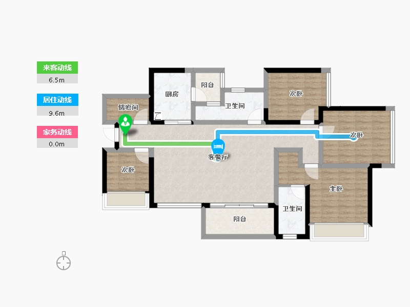 四川省-成都市-远大中央公园-108.30-户型库-动静线