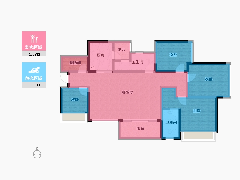 四川省-成都市-远大中央公园-108.30-户型库-动静分区