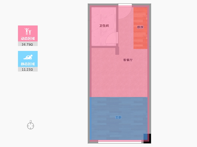 重庆-重庆市-恒大同景国际城星时代-33.26-户型库-动静分区