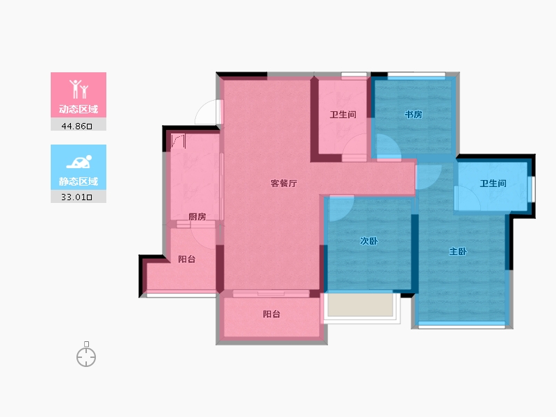 四川省-成都市-川港合作示范园-67.71-户型库-动静分区