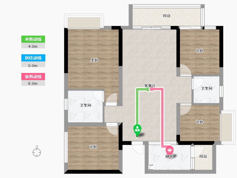 四川省-成都市-润扬观澜鹭岛-99.11-户型库-动静线