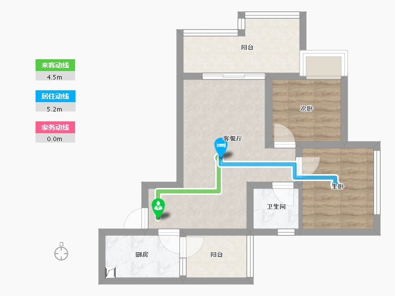 四川省-成都市-环天时代中心-52.19-户型库-动静线