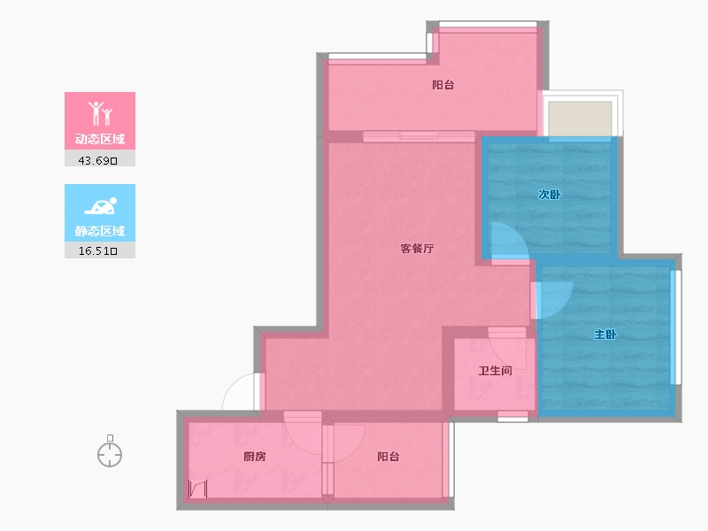 四川省-成都市-环天时代中心-52.19-户型库-动静分区