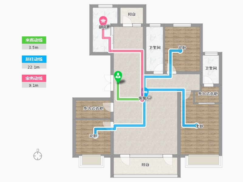 山东省-青岛市-海悦湾-114.59-户型库-动静线