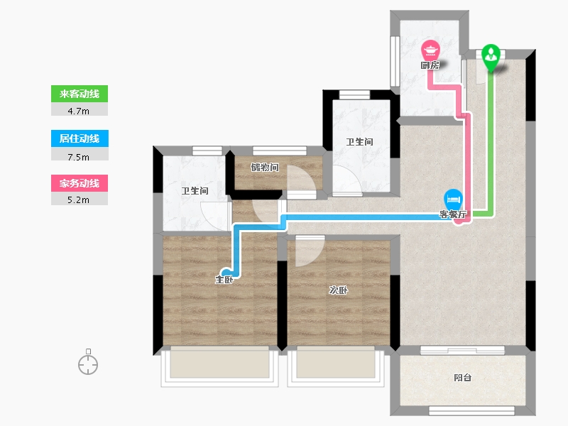 浙江省-绍兴市-公元2020-63.12-户型库-动静线