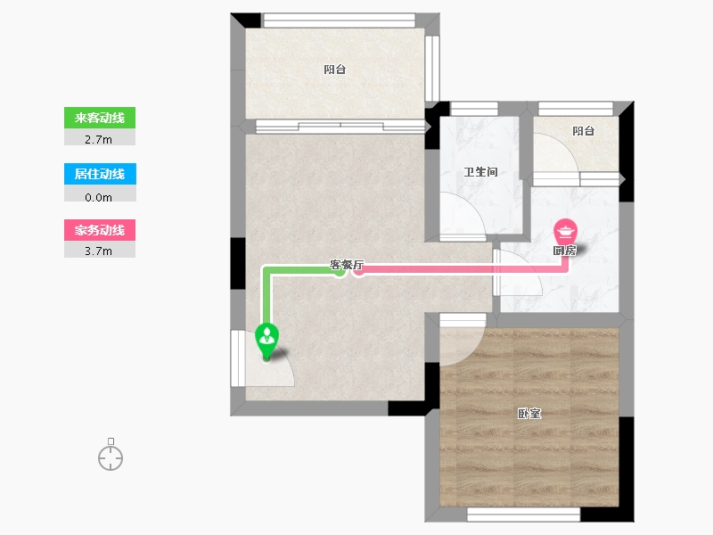 重庆-重庆市-黑山谷南天门旅游度假区-39.11-户型库-动静线